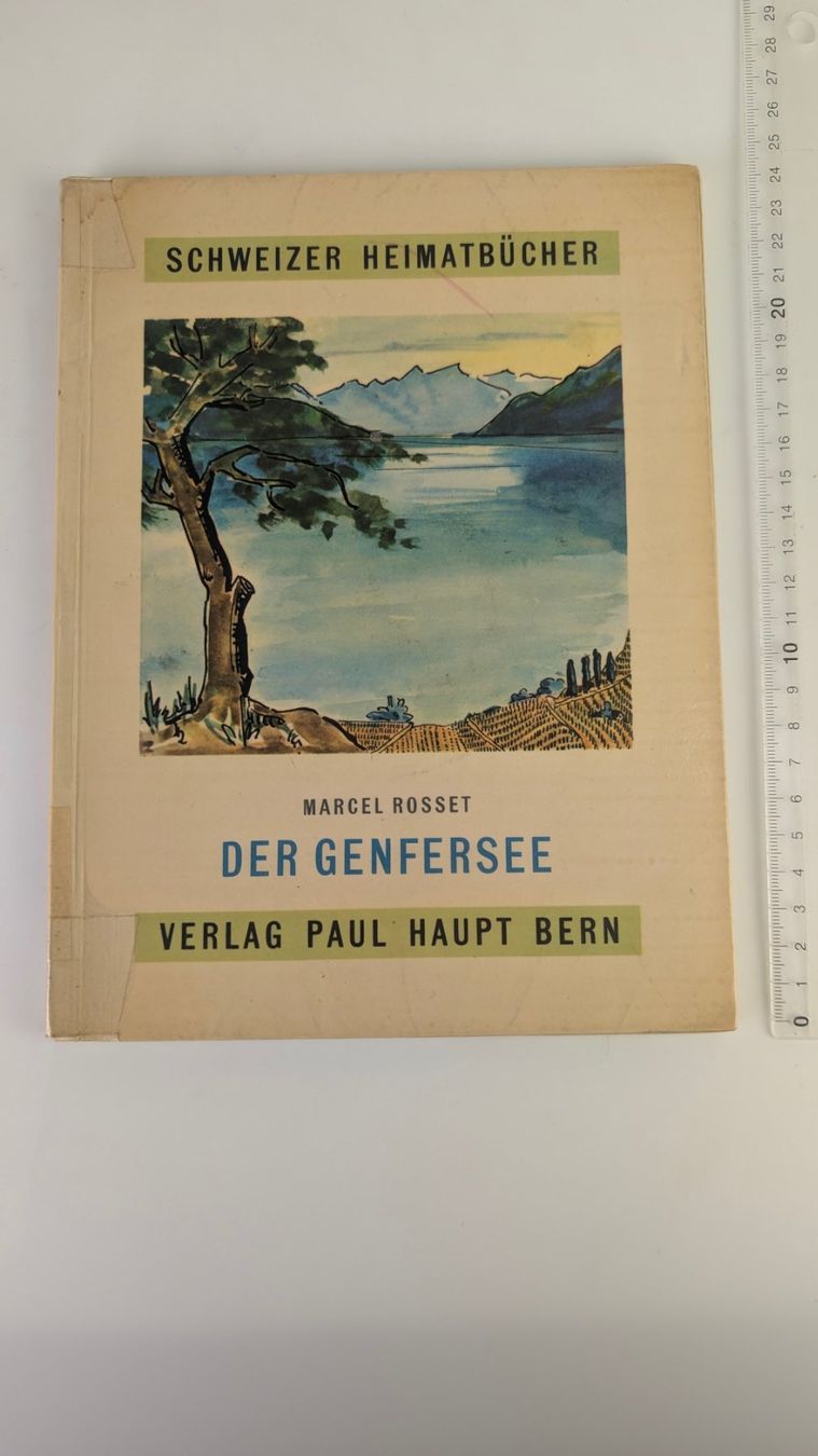 Libri: Schweizer Heimatbücher: Der Genfersee 1956 – Usato da Zürich venduto da axolottchen
