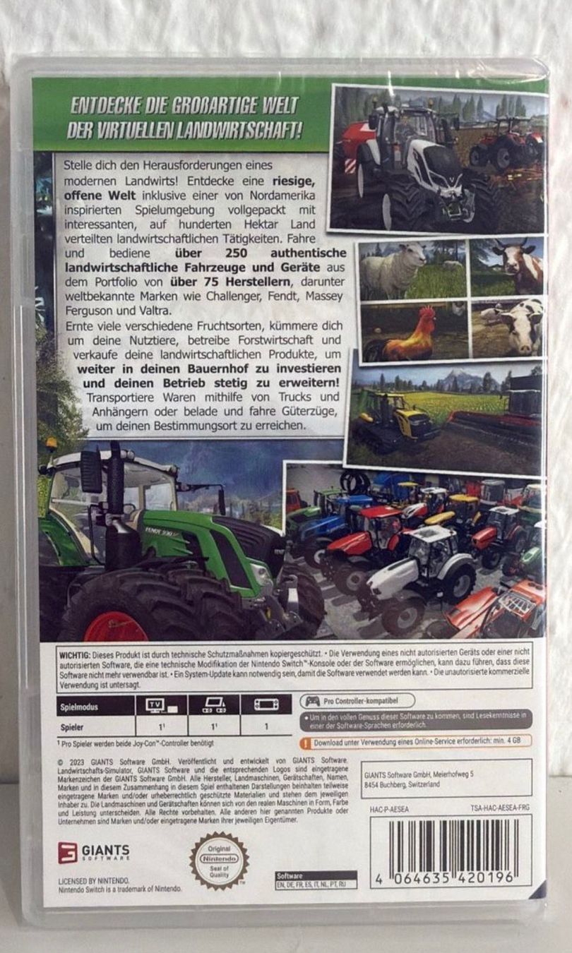 Giochi: Landwirtschafts Simulator Switch - NEU – Nuovo e nell'imballaggio originale da Ehrendingen venduto da lax21 1
