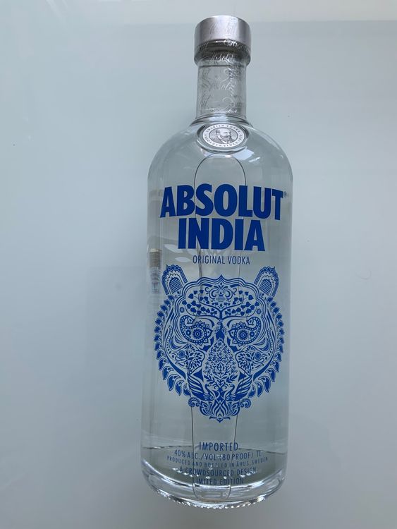 Absolut Vodka “India” / Limited Edition Kaufen auf Ricardo