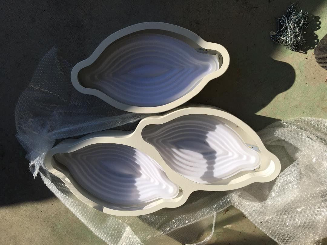 Lampadari & plafoniere: lot de 2 plafonniers LED – Nuovo (secondo la descrizione) da lossy venduto da katz_fr