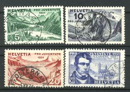 1931, Pro Juventute, ohne Falz, gestempelt
