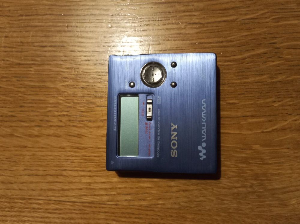 SONY MZ-R37 REPRODUCTOR de MiniDisc Portátil Grabador - MD Walkman EUR