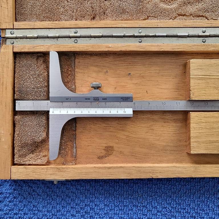 Tesa Misurare: Tesa Tiefenmessschieber 250 – Usato da Winterthur venduto da erd_5zx7 1