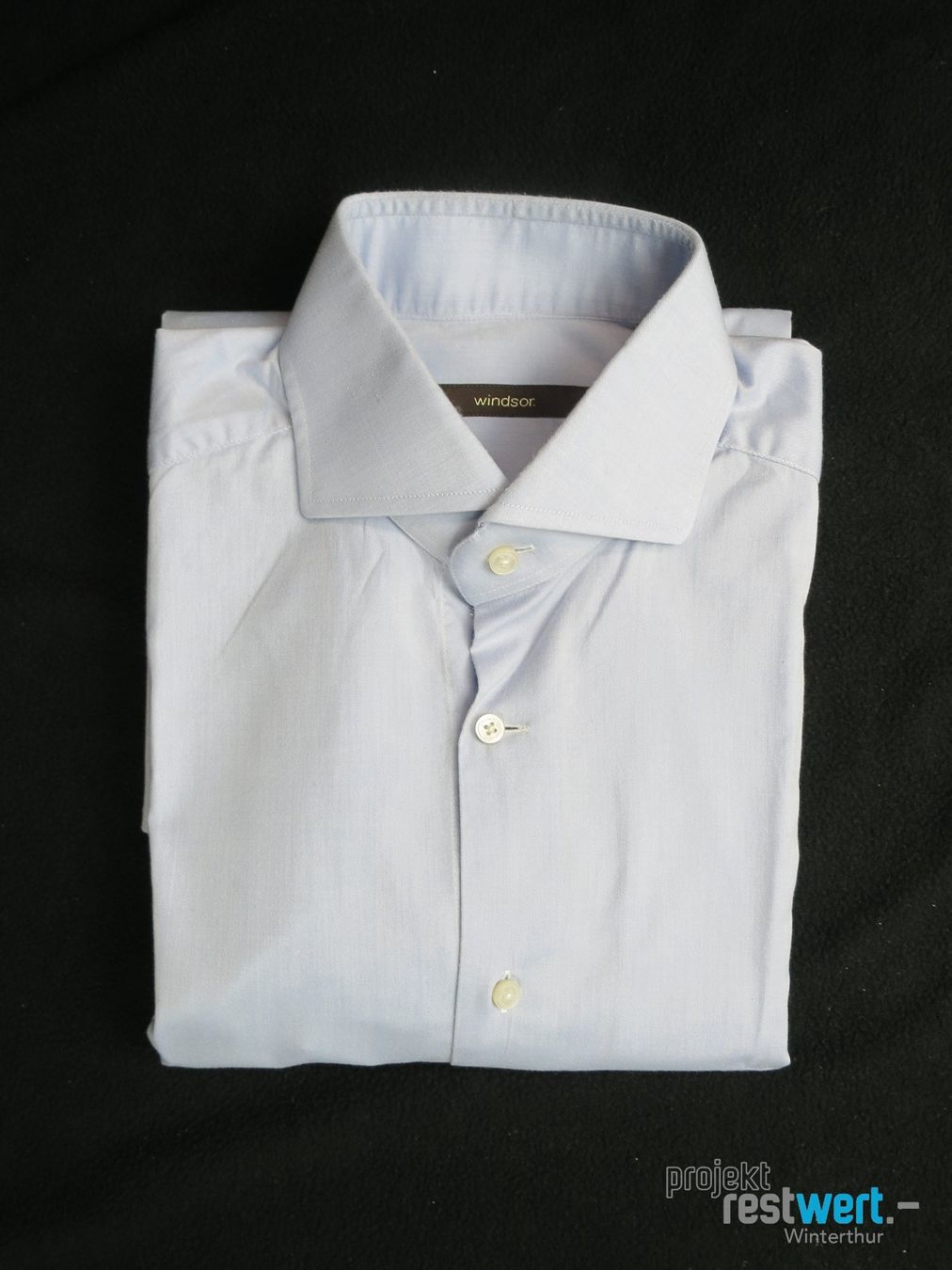 Windsor Camicie: WINDSOR Hemd Hellblau Gr.39 – Usato da Winterthur venduto da Restwert_Winterthur 3