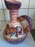 Ancien VASE en CÉRAMIQUE  de QUIMPER, SIGNÉ PAUL FOUILLEN