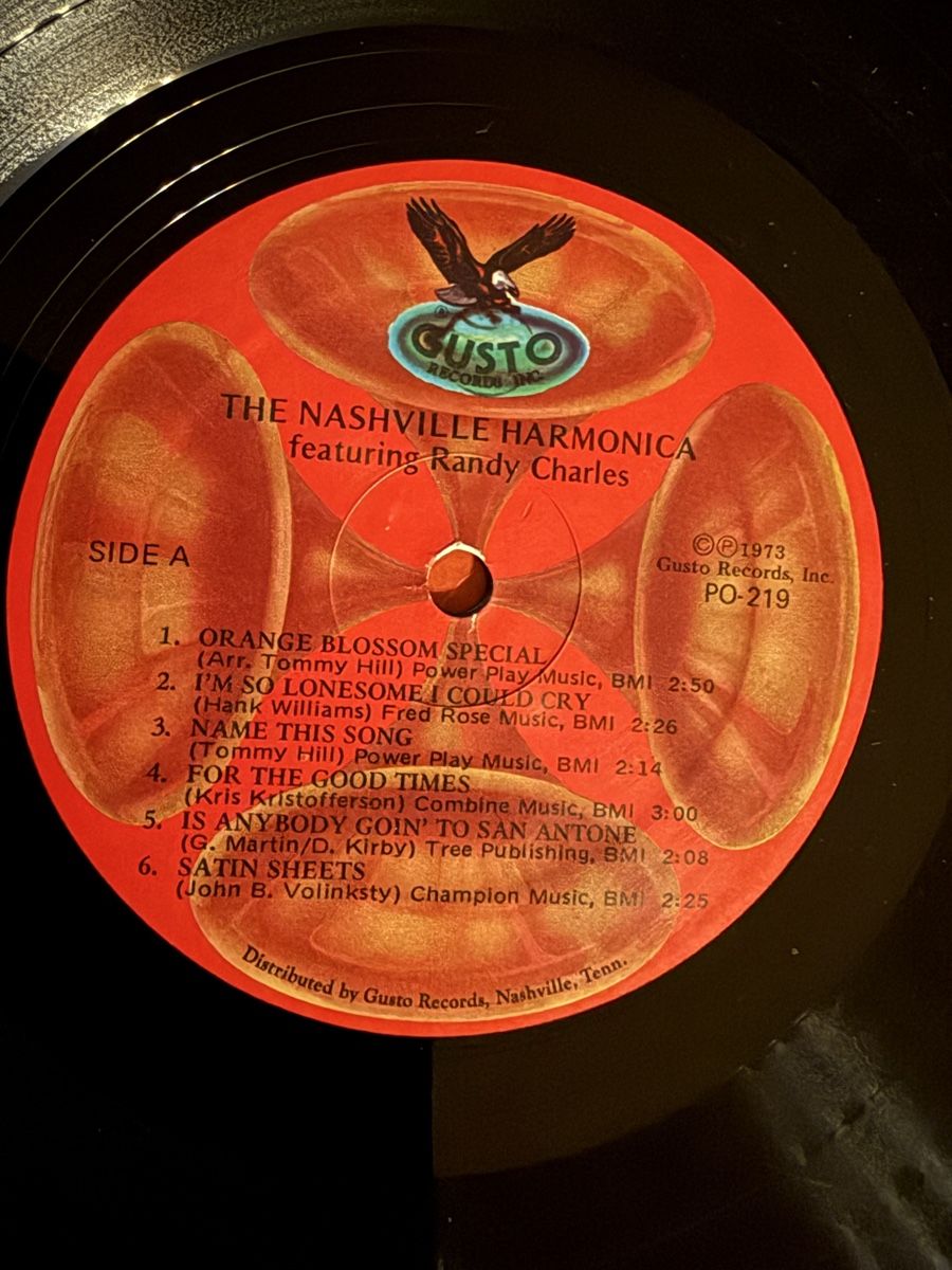 Vinyles: Nashville Harmonica Schallplatte, Randy Charles LP – D'occasion à Goldach par Messerguru 4