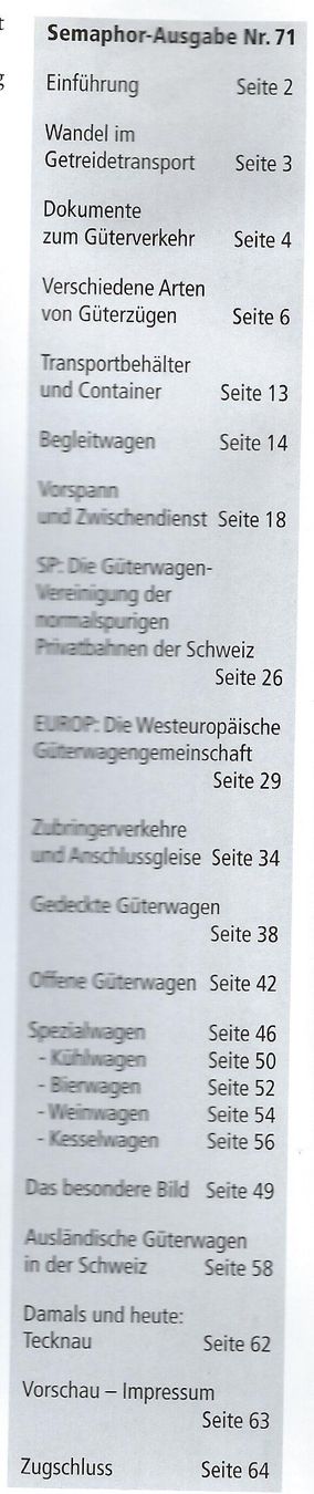 Zeitschriften & Magazine: Semaphor 71 Herbst 2021 – Gebraucht aus Bözberg von Cumba 1