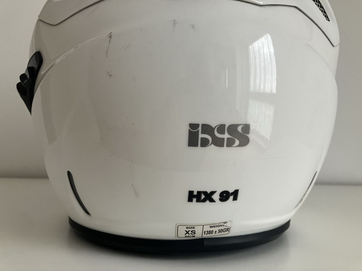 IXS Caschi & visiere: Helm weiss IXS Grösse xs – Usato da Meggen venduto da belime 2