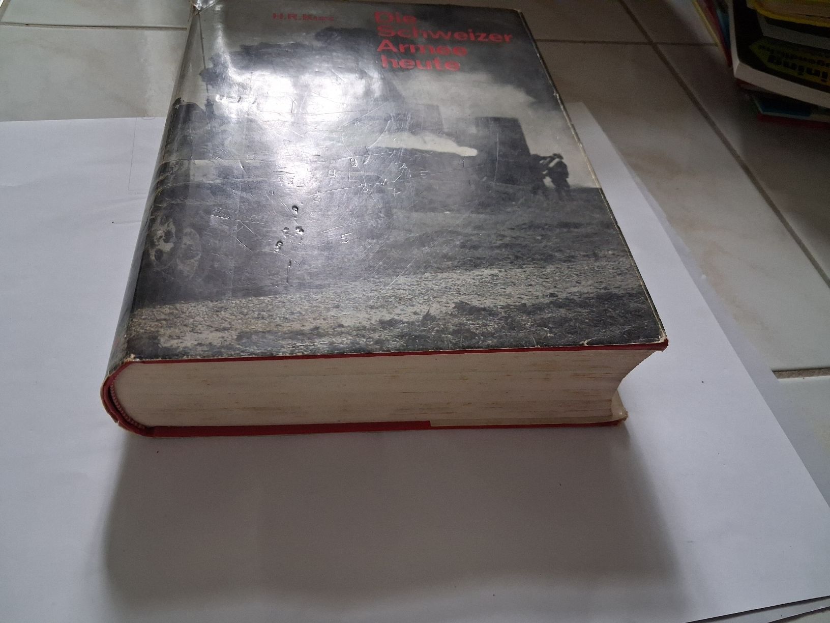 Libri: H.R. Kurz: Die Schweizer Armee heute – Usato da Weiach venduto da Musikmaengu 3