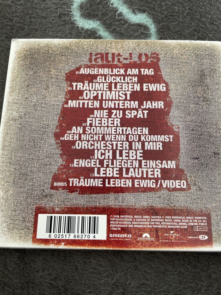 CDs: CD Christina Stürmer Laut-Los – Gebraucht aus Unterkulm von son_fcs2 1