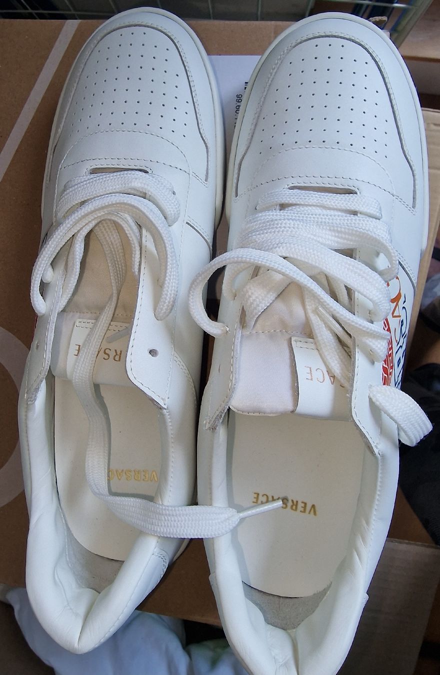 Versace Scarpe da uomo: Versace Herren Sneaker Grösse 44.5 – Nuovo (secondo la descrizione) da Scherz venduto da lacoste30 1