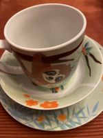 Süsses Faultier Kindergeschirr-Set Teller Tasse Schüssel NEU
