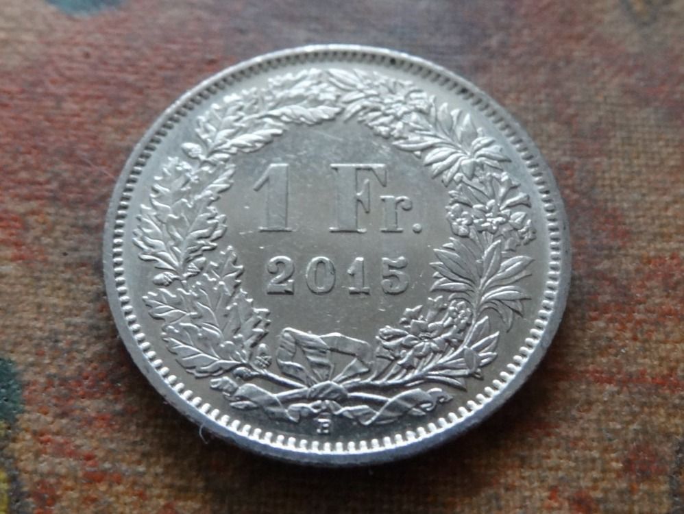 Alle Münzen: 1 Fr. 2015 – Gebraucht aus Romanel-sur-Lausanne von Swift13