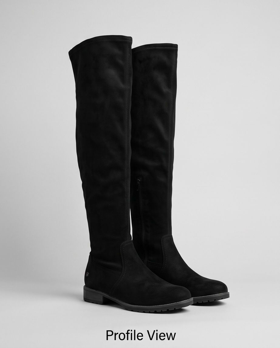 S.Oliver Chaussures filles: S.Oliver Cuissardes Black – D'occasion à Vuisternens-Romont par gol_xp6p 1