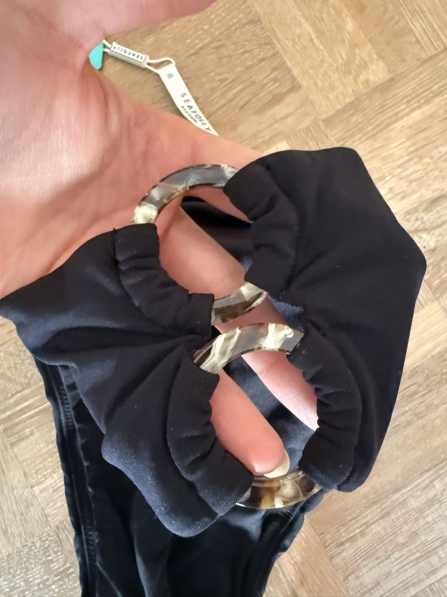 Seafolly Costumi da bagno & Bikini: Neue Seafolly Badehose schwarz  – Nuovo e nell'imballaggio originale da Bottmingen venduto da Itsclaire 3