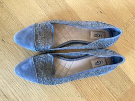 UGG sehr schöne bequeme Leder Ballerinas