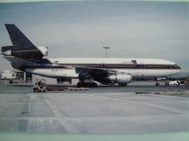 Ansichtskarten: Express One, DC-10-30, OH-LHA – Neu und originalverpackt aus Thun von Abigboss