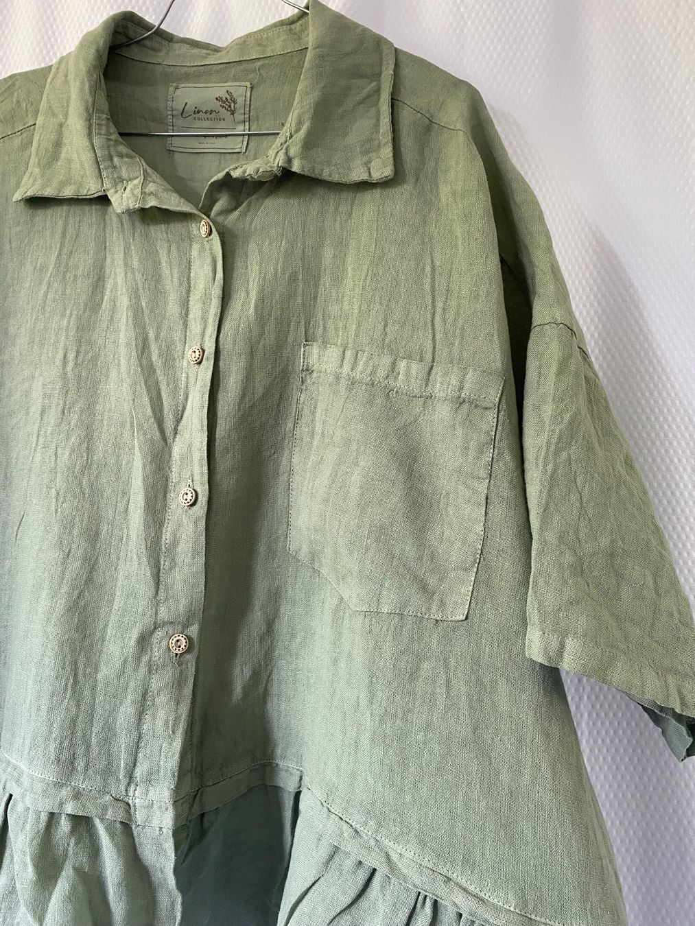 Blusen: LINEN COLLECTION Bluse - Gr. 46/48 – Gebraucht aus Besazio von lionheart63 3