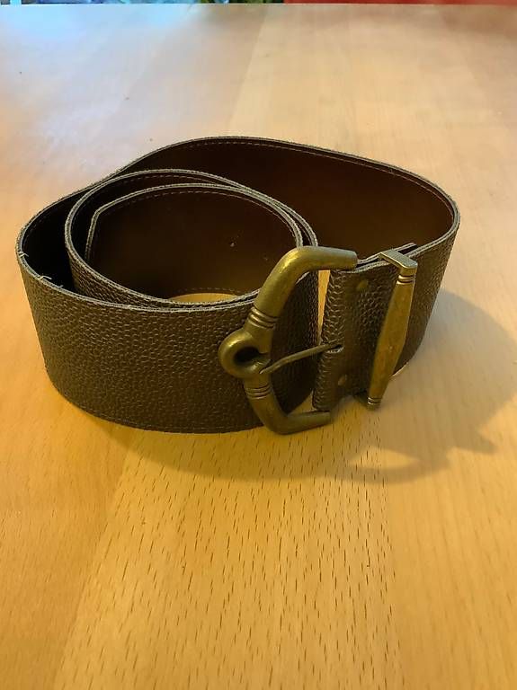 Cinture: Olivbrauner Damengürtel – Usato da Weinfelden venduto da bea_2ln5 1