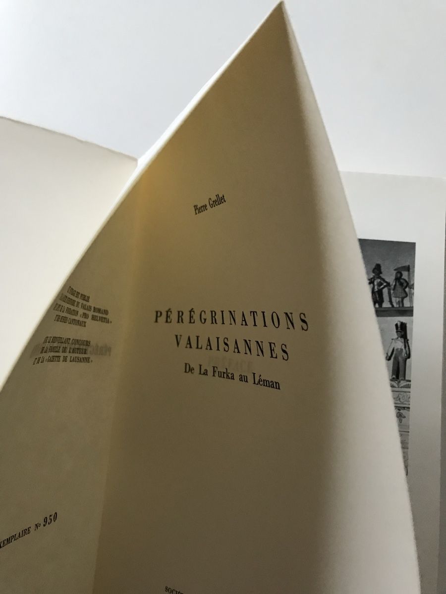 Livres: Livre “Pérégrinations Valaisannes” – D'occasion à Villeneuve VD par sim_q5hp 7