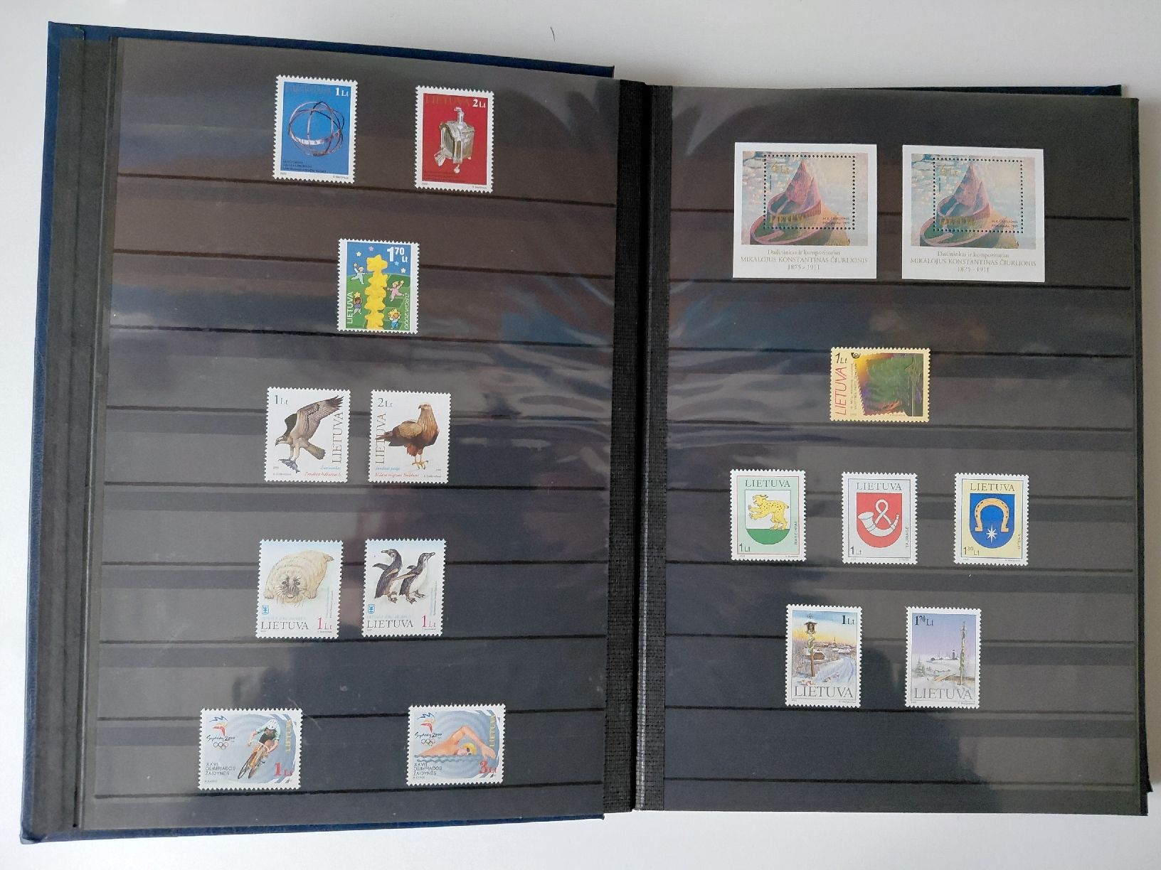 Alle Briefmarken: Litauen Sammlung 1990 - 2007 – Neu (gemäss Beschreibung) aus Greifensee von Retepw 5