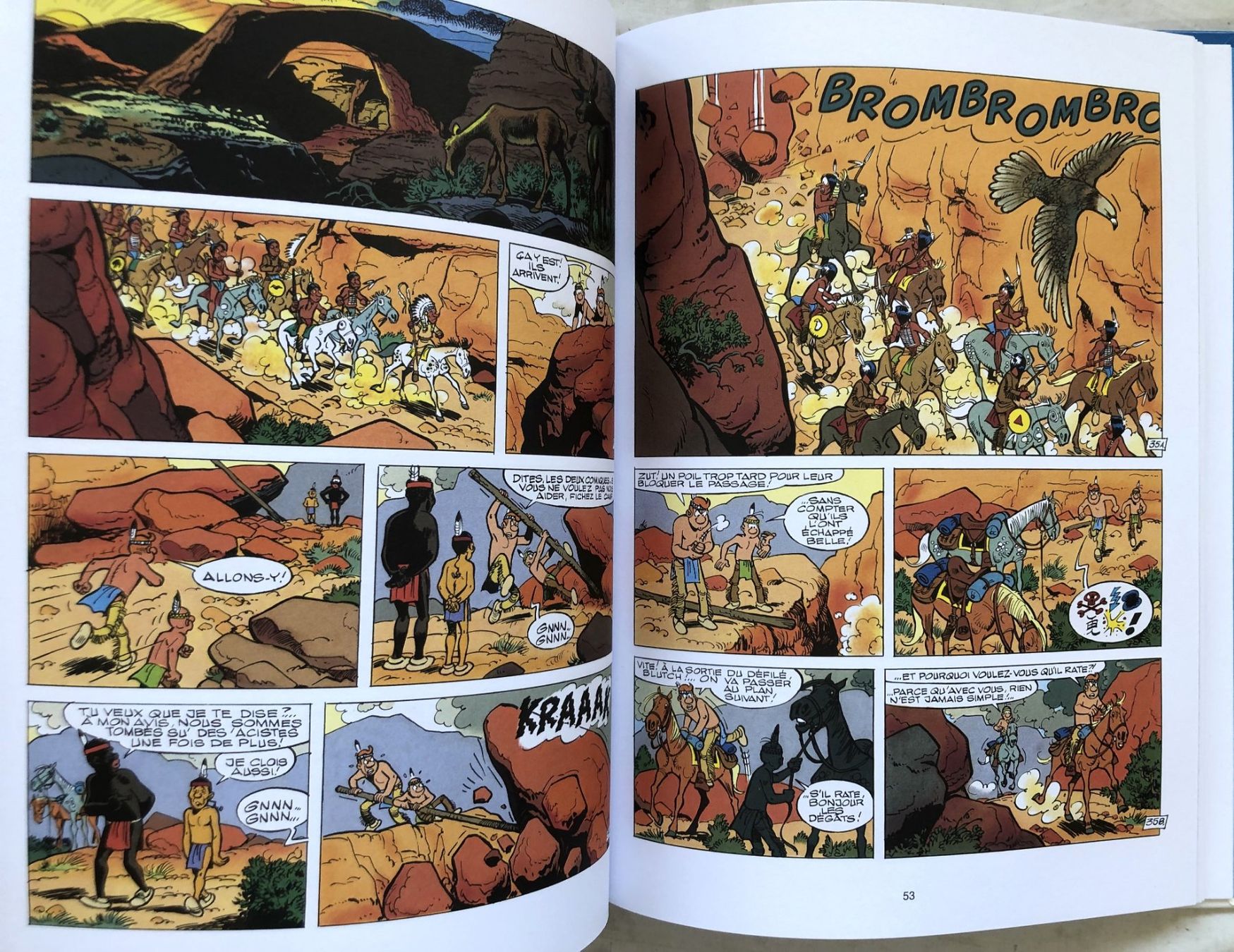 Fumetti: Les Tuniques Bleues présentent - 4 - Les Indiens – Usato da Schaffhausen venduto da durruti 5