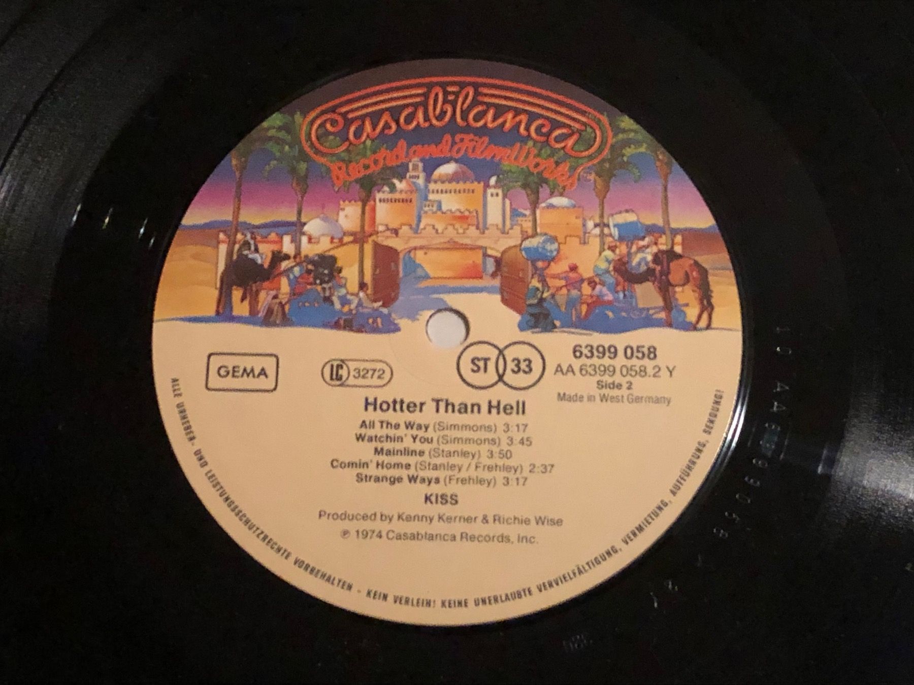 Dischi in vinile: KISS. 1974. Hotter Than Hell – Usato da Faulensee venduto da Mizuno06 3