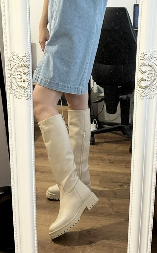 Chaussures femmes: Neue Beige Stiefel Garcia – Neuf (Voir description) à Visp par inf_7cg2