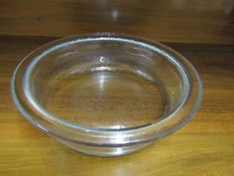 Früchteschale aus Glas von Glasi                     (Nr.19)