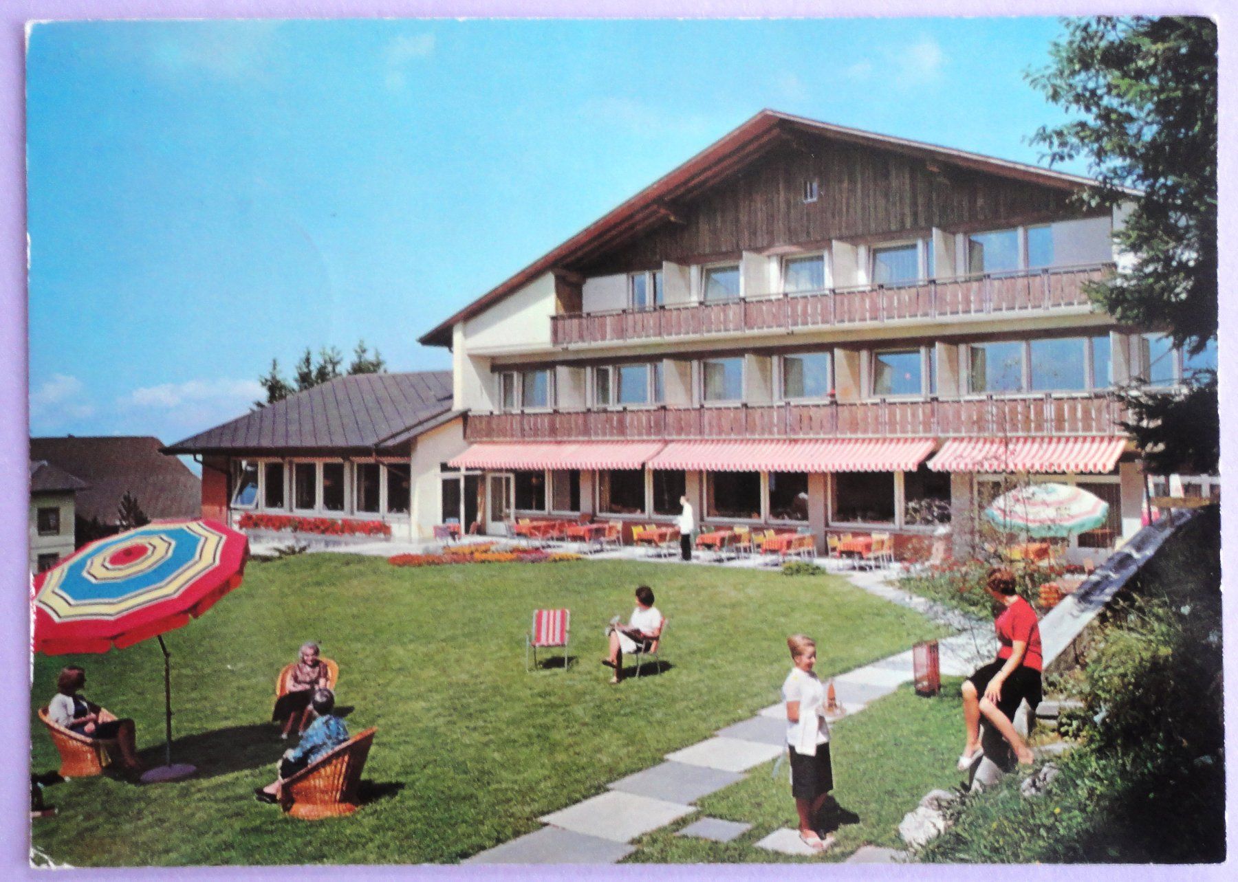 Cartoline postali: Hotel-Rest. Lüdernalp, Wasen i. E. – Usato da Fétigny venduto da Billy2miny