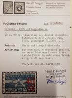 3674) F24a, Flugpostmarke hellrot, mit Attest Kt. 800.-