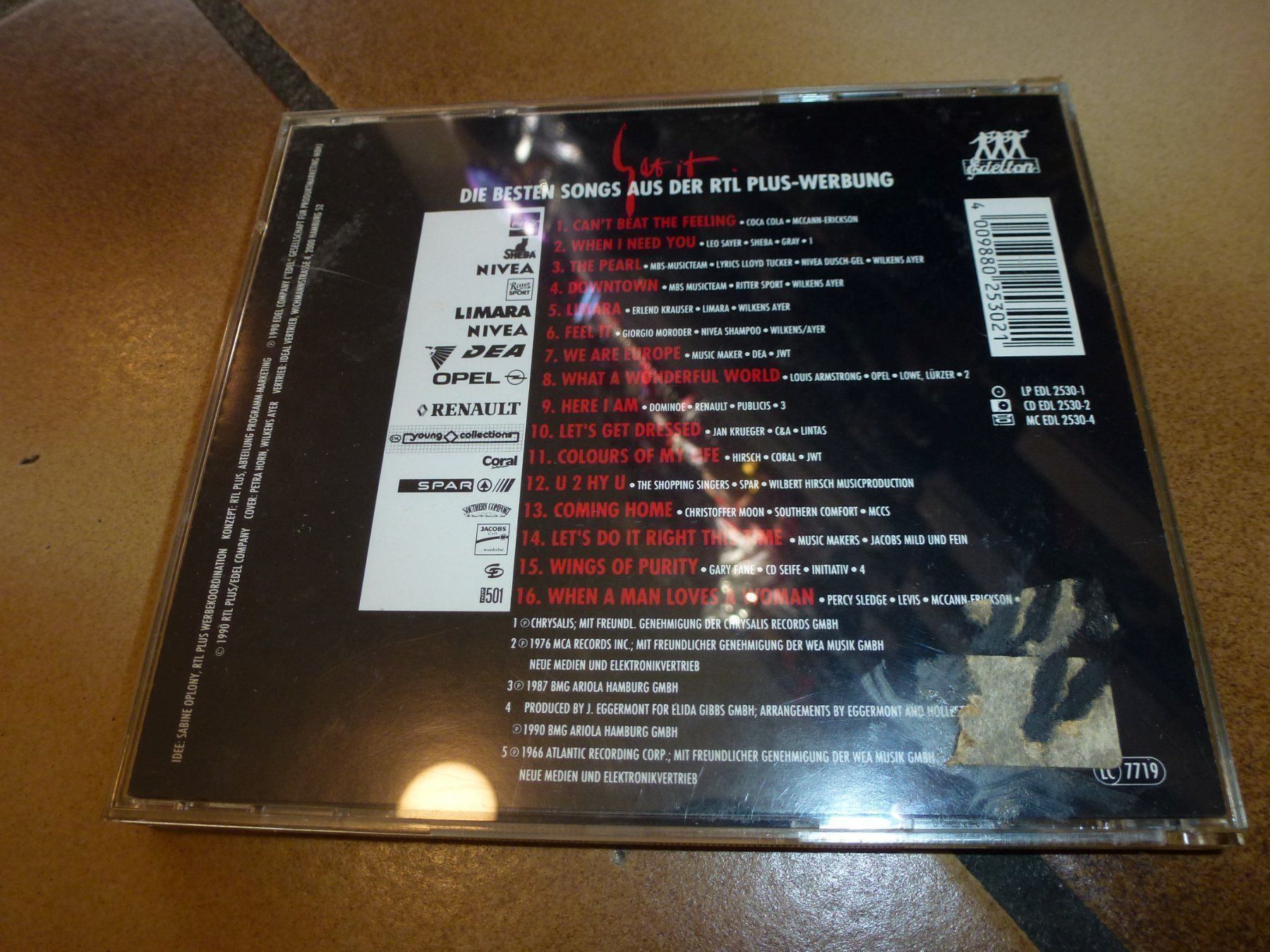 CD: Get It - Die besten Songs RTL PLUS-WERBU – Usato da Olten venduto da Disc-Ausverkauf 1