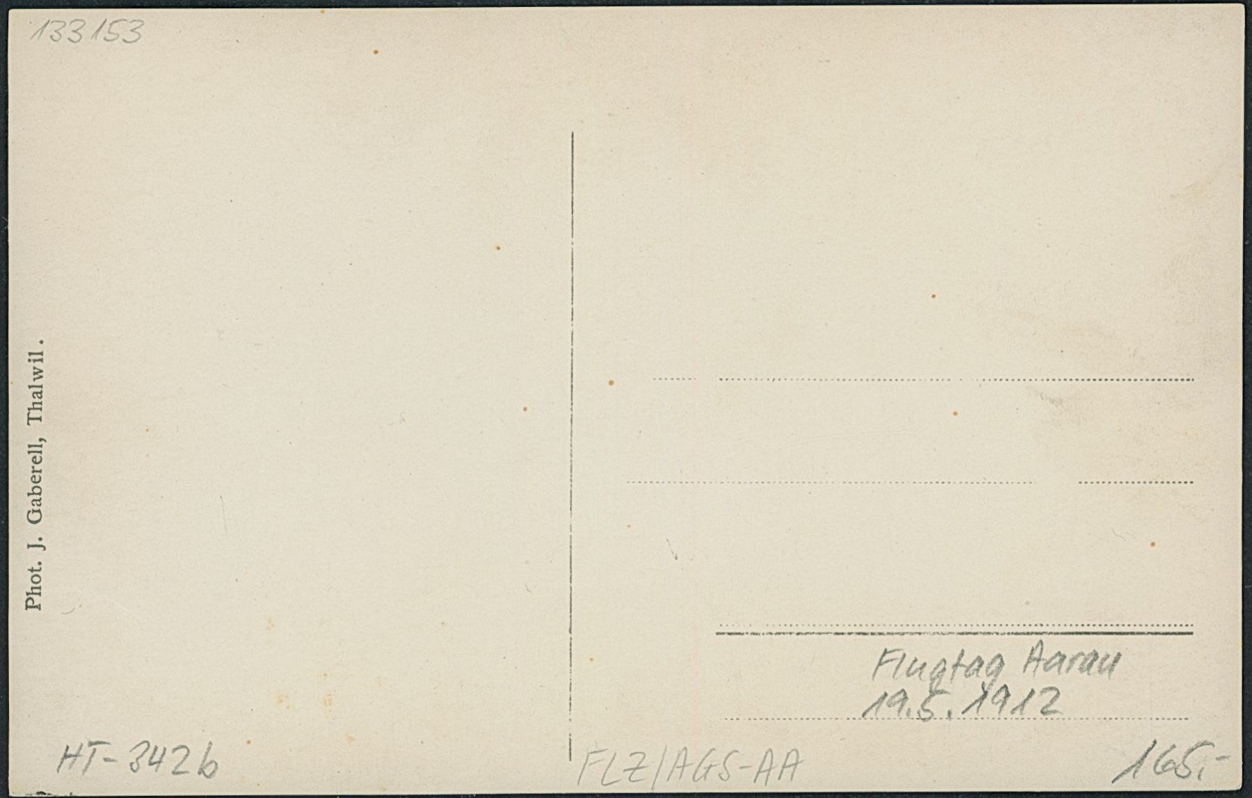 Cartoline postali: AGS Aarau - Flugtag 1912 - Flugzeug – Nuovo (secondo la descrizione) da Schindellegi venduto da Jonathan77 1
