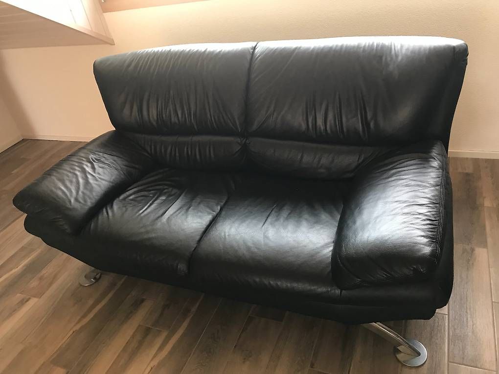 Sofas: Canapé en cuir 3 places – Gebraucht aus Meinier von e96_9f2n