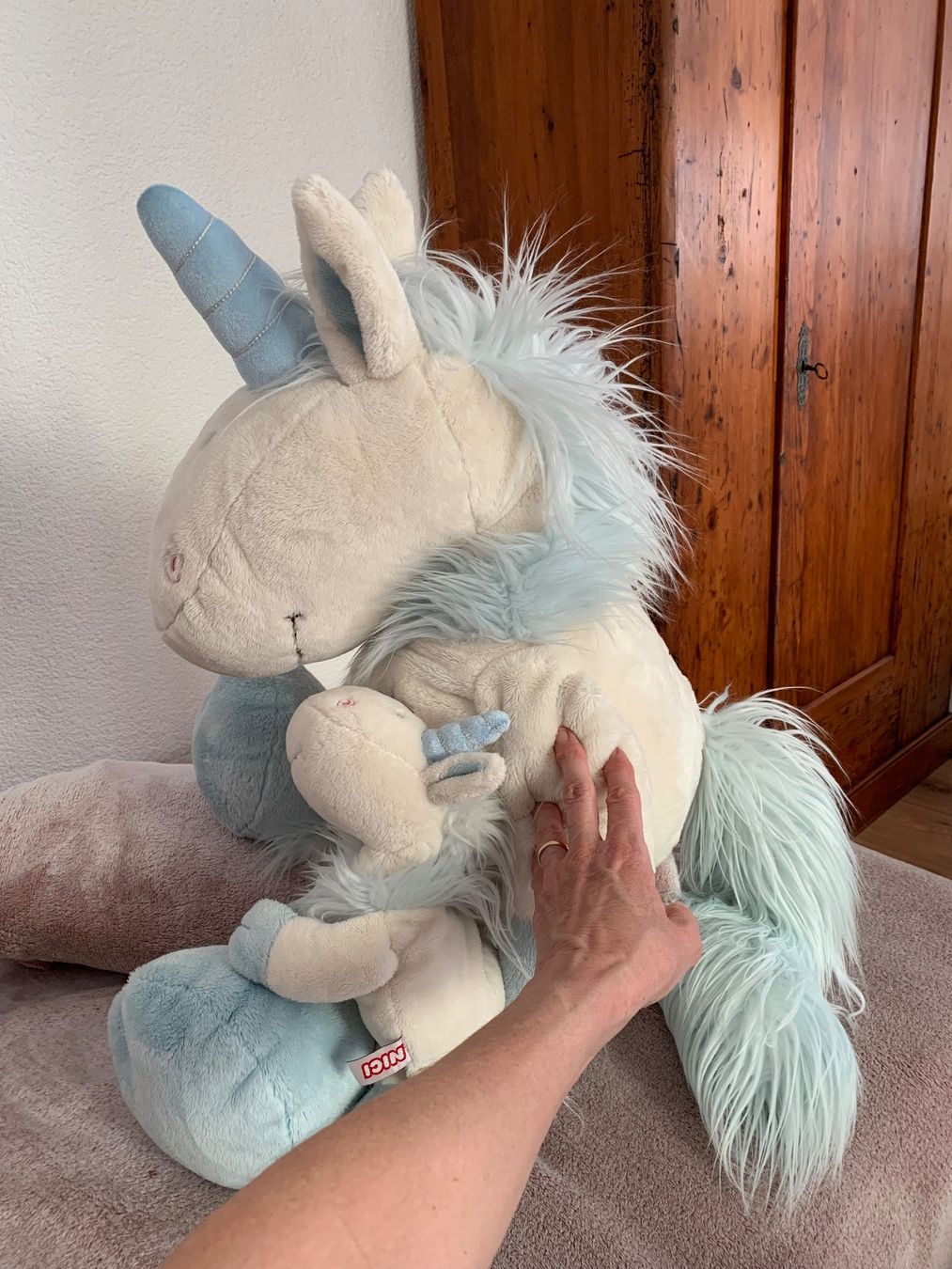 Nici Giocattoli: Nici zwei Plüschtier Einhorn – Usato da Aarau venduto da Matteomeier