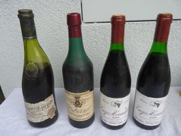 Rotwein- 7 dl. Flaschen 4 Stück