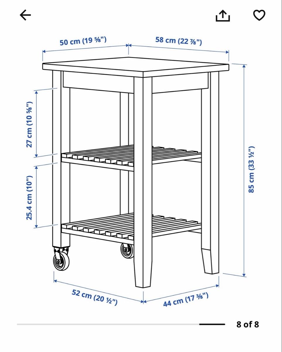 Ikea Cucine complete: Kücheninsel aus Holz – Nuovo (secondo la descrizione) da Zürich venduto da esz_r67s 2