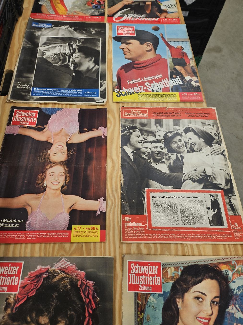 Riviste & Magazine: 8x Schweizer Illustrierte - Konvolut – Usato da St. Gallen venduto da Cocos_Ricardo 3