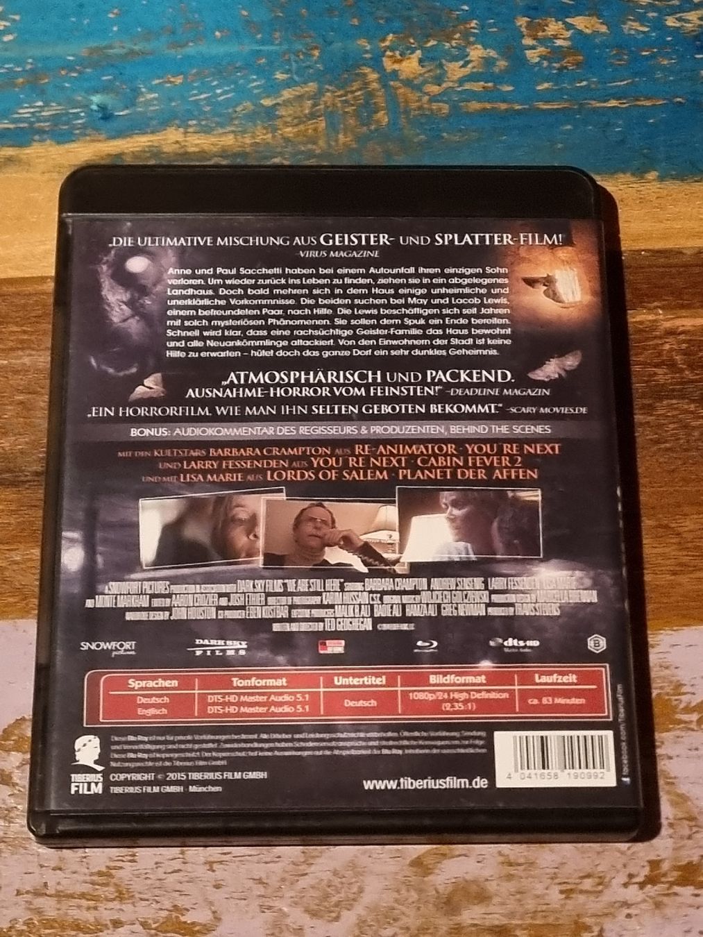 Tutti i DVDs: We Are Still Here, Blu Ray Horror – Usato da Winterthur venduto da Belzarek 1