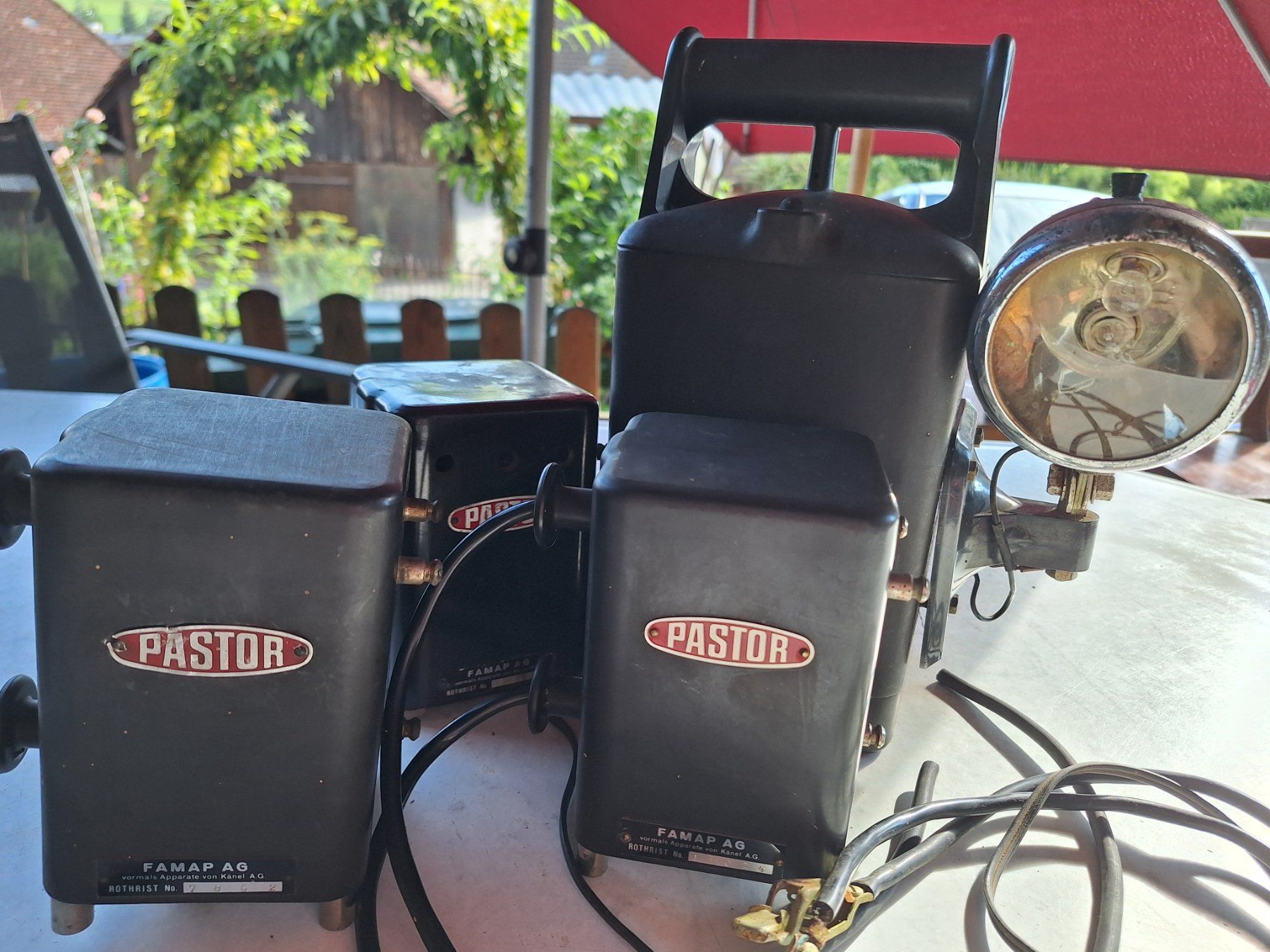 Flash: VINTAGE - PASTOR STUDIO- BLITZSET – Difettoso da Huttwil venduto da Kunterbuntli 9