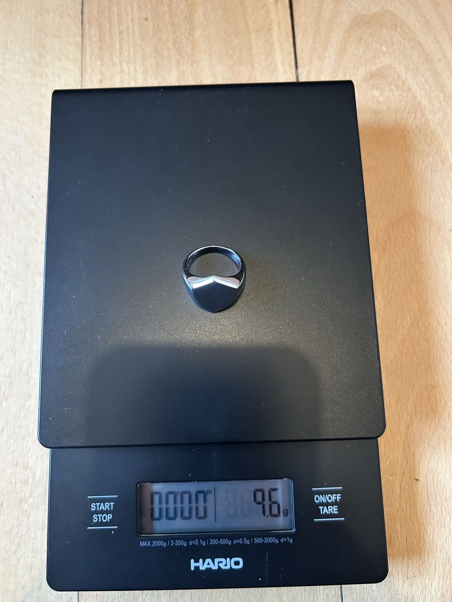 Anelli: Silberring NEU 925 Silber 18mm Durchmesser Männer – Nuovo (secondo la descrizione) da Basel venduto da Betav8 3