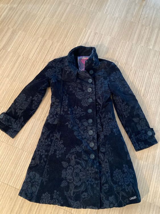 Manteau Desigual Taille 40 - Style Caban Multicolore - Occasion Très Bon état
