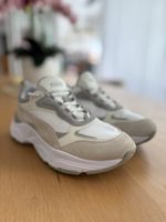 Sneakers Puma Cassia MIX, bianche e grigie, taglia 38.5