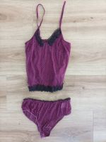 LivCo Corsetti Set "Lila mit Pünktchen" (Grösse S/M)