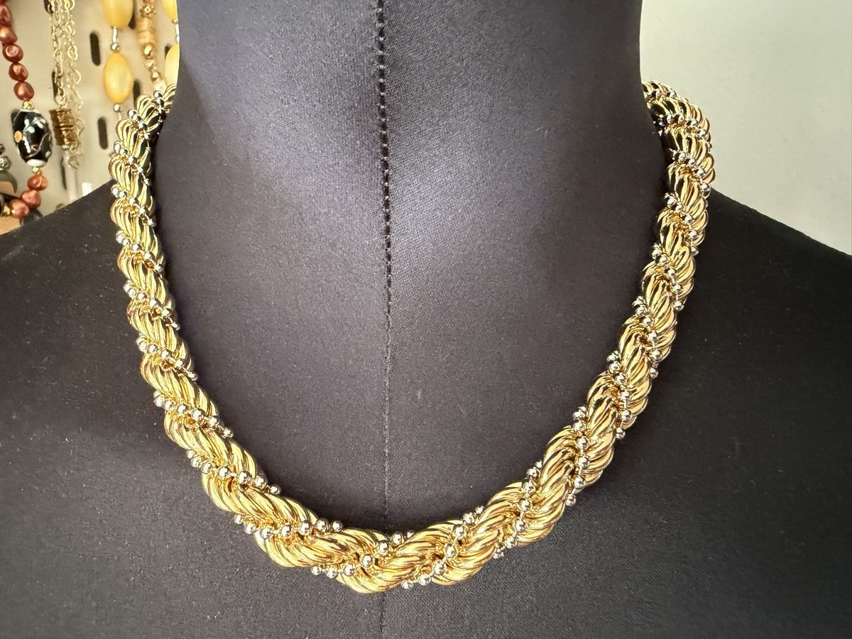 Catenine: Vintage Halskette Luxus Modeschmuck – Usato da Lamone venduto da LaCantinaMagica 2