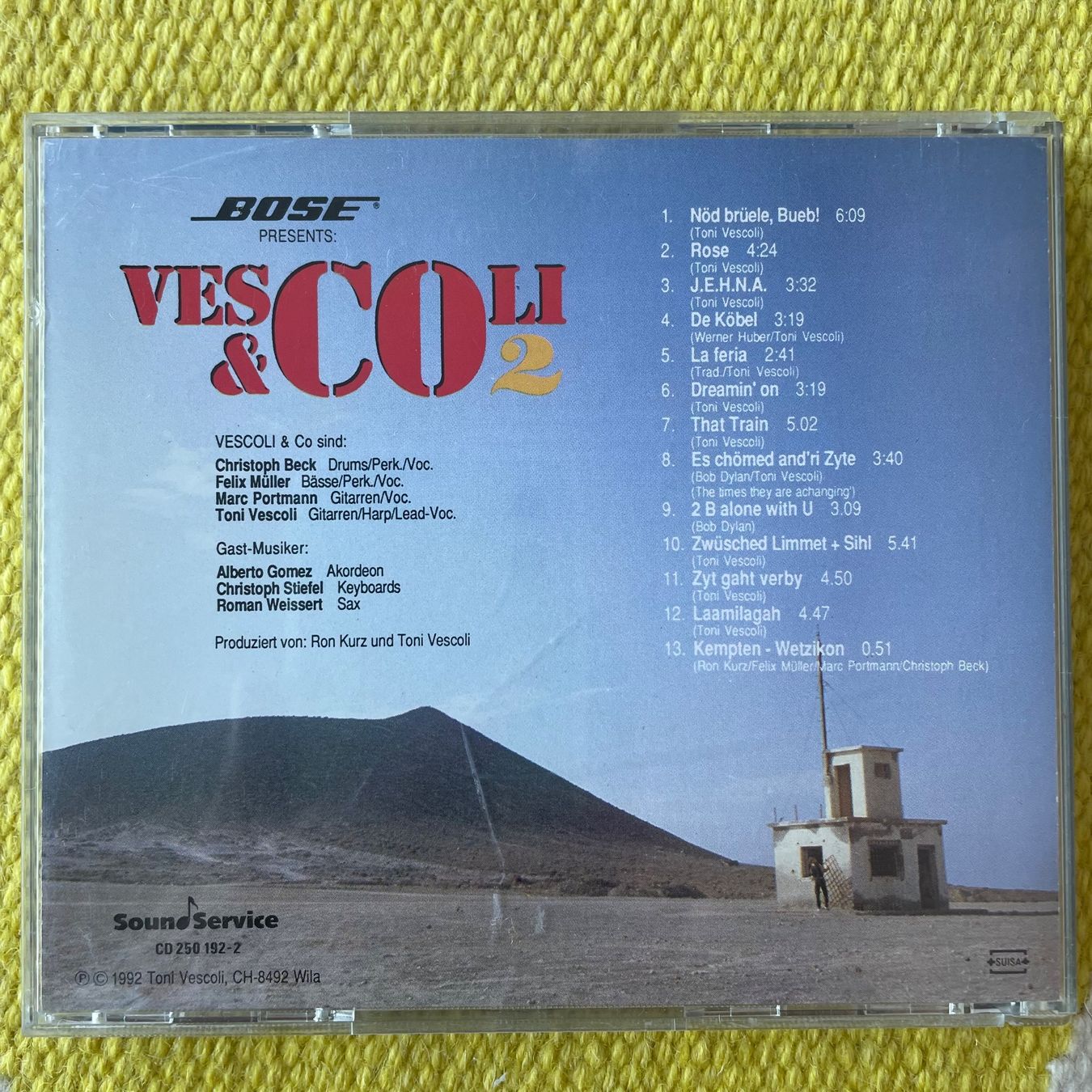 CD: TONI VESCOLI-VESCOLI&CO 2 – Usato da Rorschacherberg venduto da CD-Roli 1