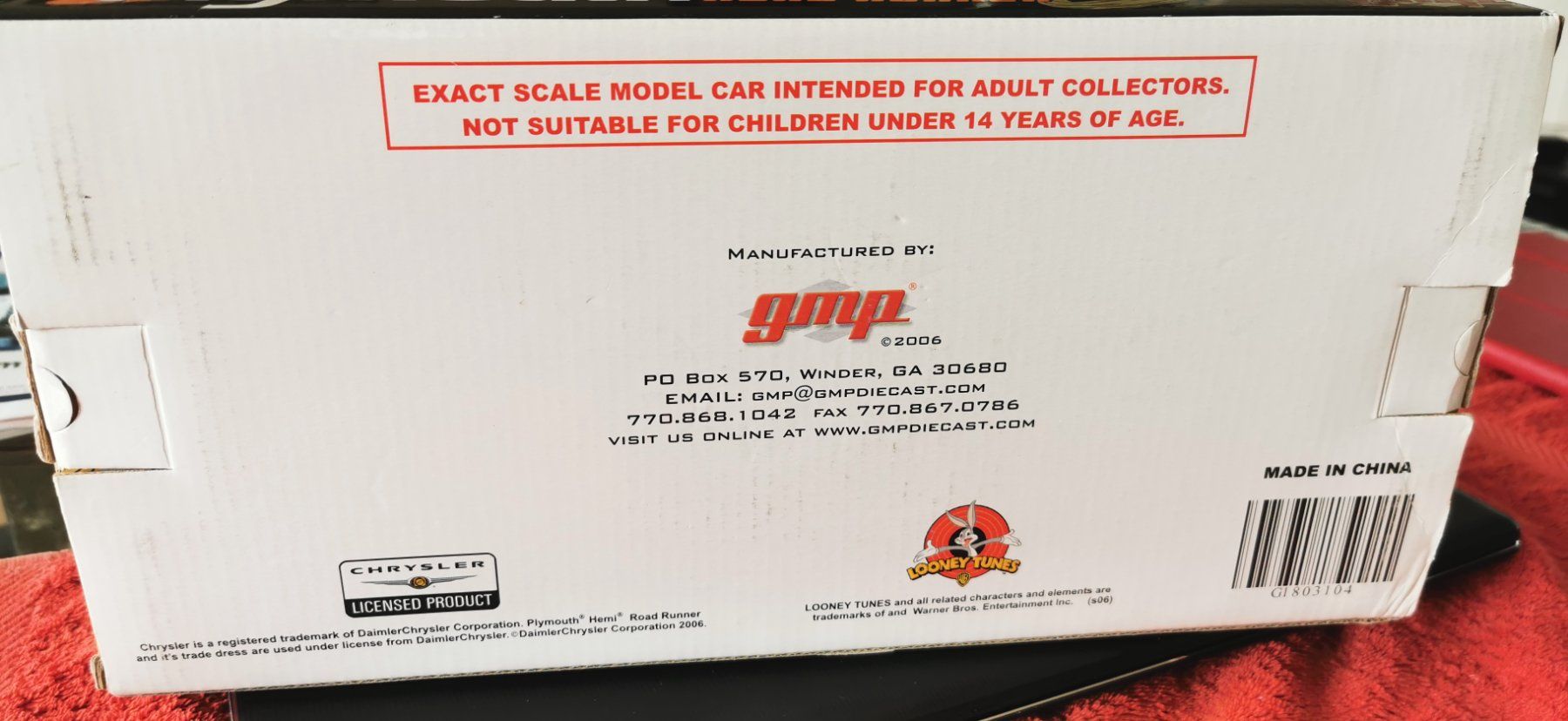 GMP Modellini d'auto: GMP Plymouth Roadrunner Convertible – Nuovo e nell'imballaggio originale da huenenberg venduto da Suizofelize 2