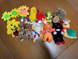Grosses Stofftier-Paket, verschiedene Tiere, Top Zustand!