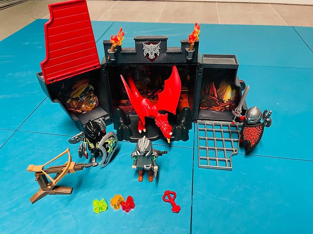 Giocattoli: Playmo Knights Drachenkoffer – Usato da Biel/Bienne venduto da Hamamlezi