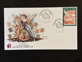 Enveloppe premier jour Journée du Timbre 1998